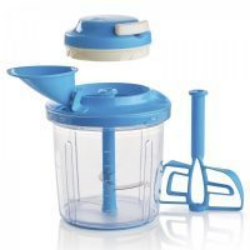 Tupperware hand-powered food processor
